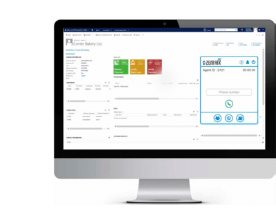 Multi Telephony functionalities in single touch